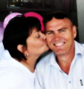 Roelof du Plessis, 46, was shot dead in front of his wife Laura, 44 and son on their farm 